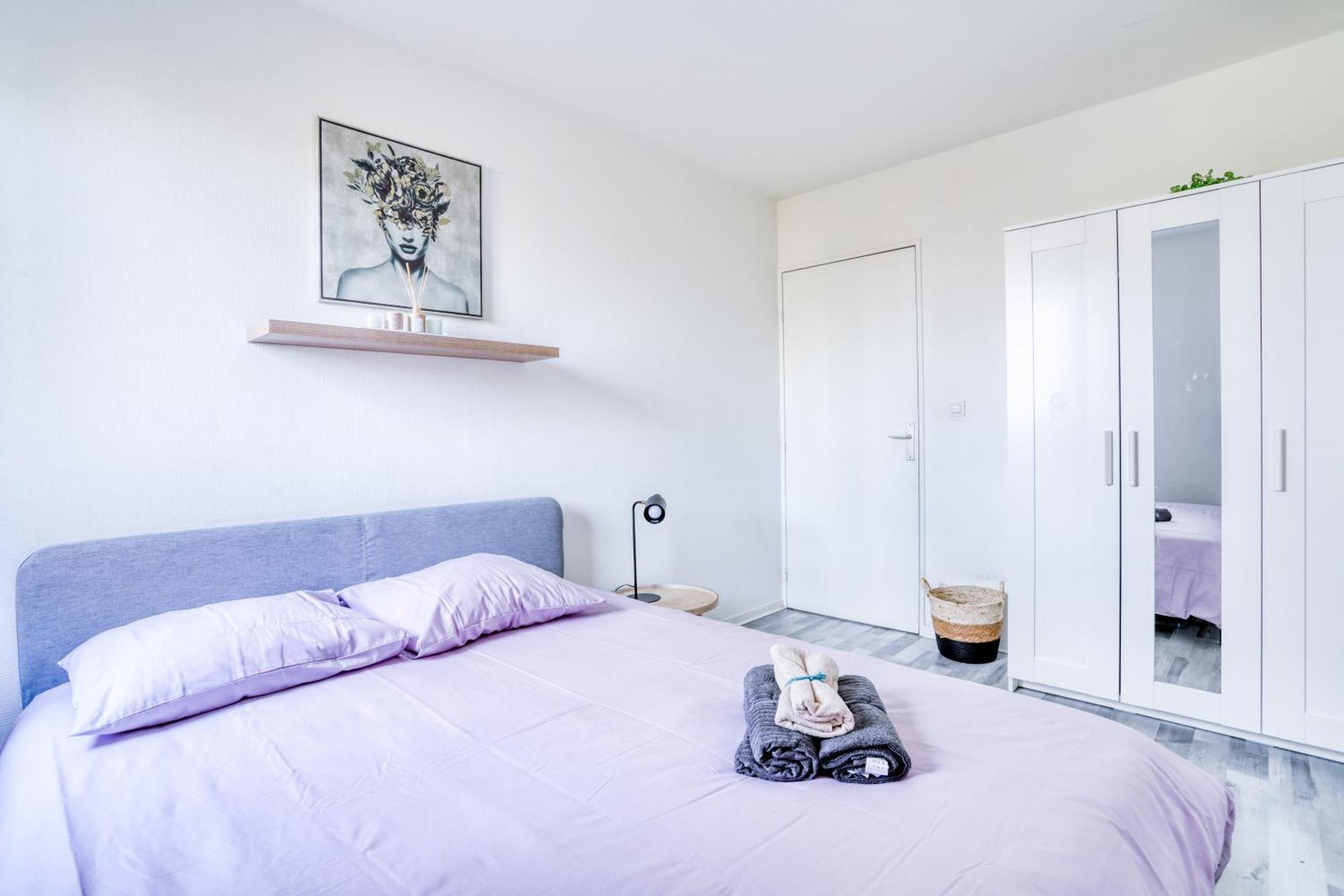 Le Warm Cocon - Spacieux T3 - 5 Personnes - Wifi Et Parking Rosny-Sous-Bois Extérieur photo
