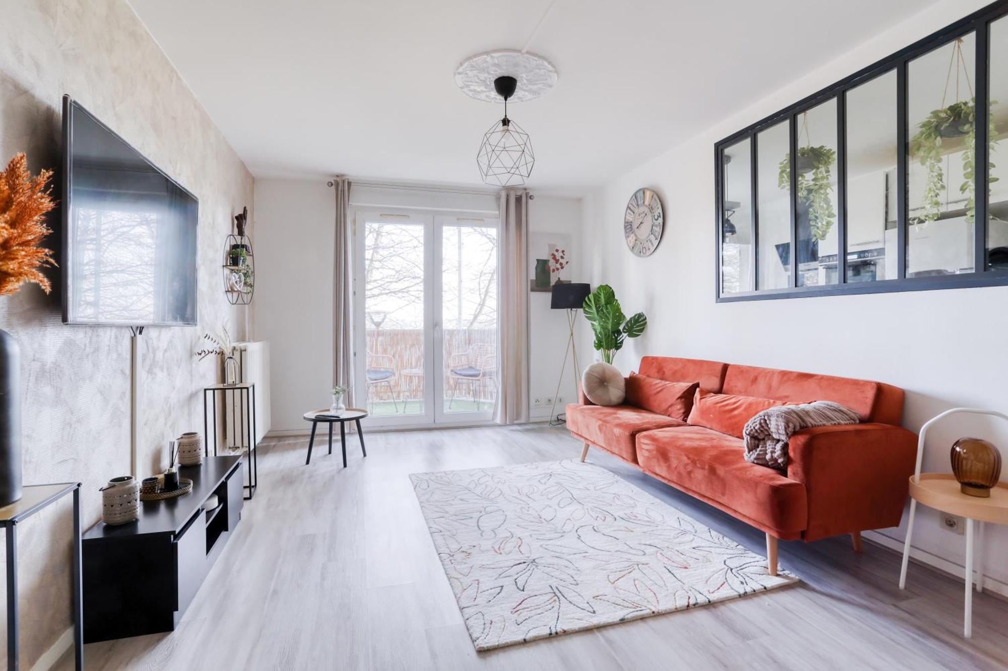 Le Warm Cocon - Spacieux T3 - 5 Personnes - Wifi Et Parking Rosny-Sous-Bois Extérieur photo